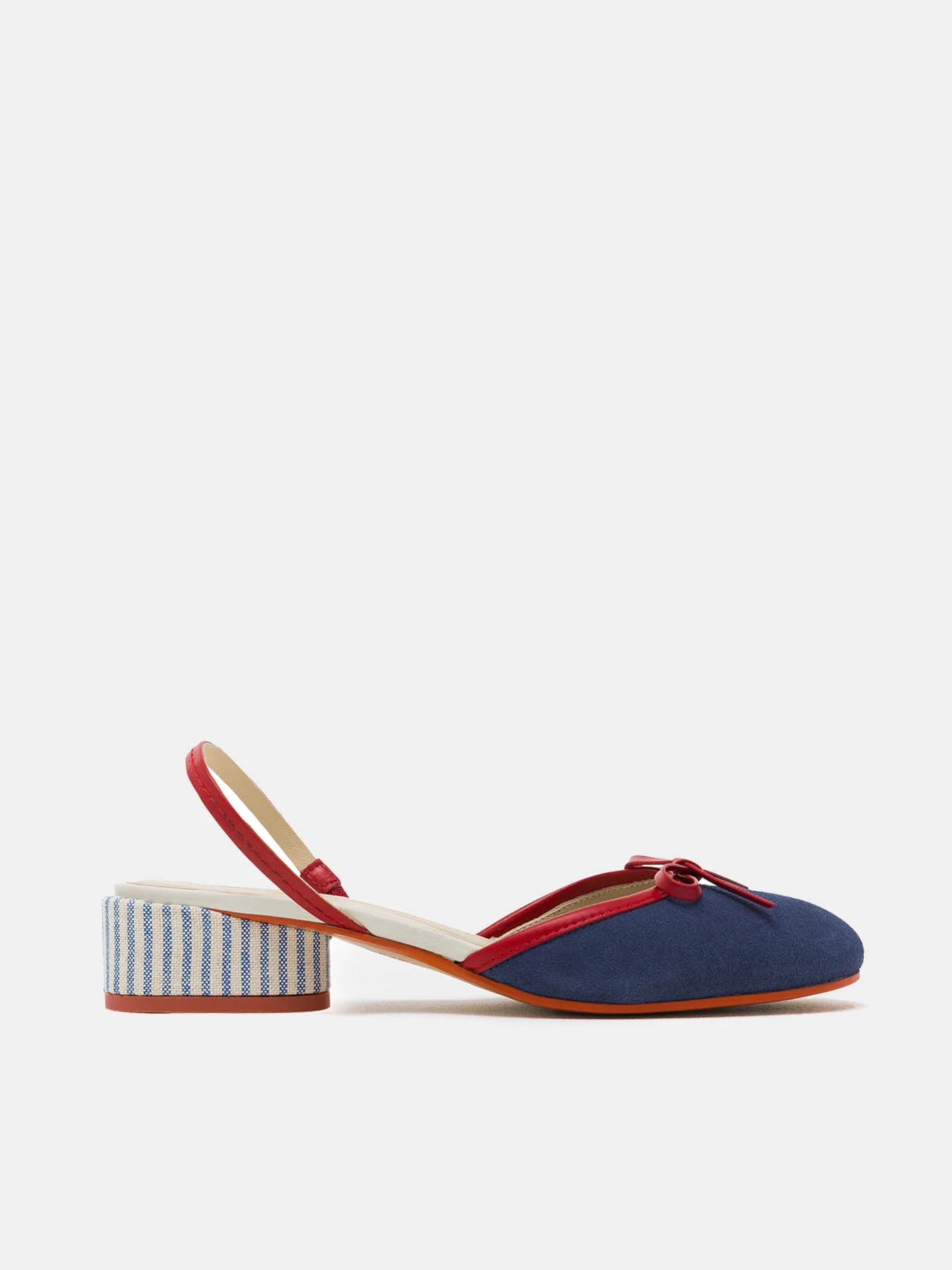 Zapato de mujer en piel con tacón bajo. Nicol - Image 3